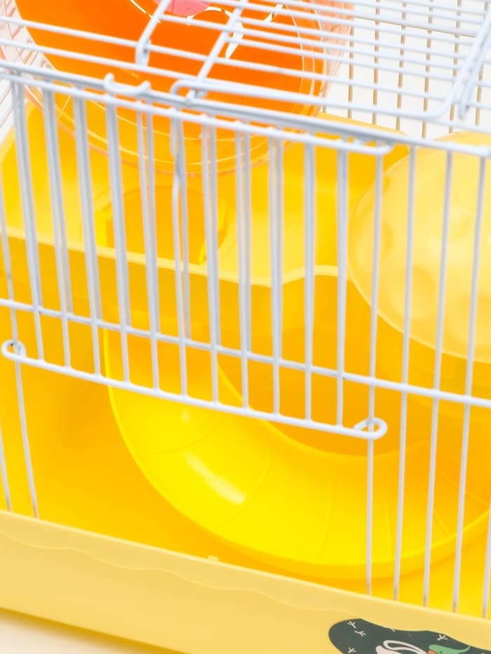 Клетка для грызунов «Пижон», 23×17×26 см, эмаль, жёлтая