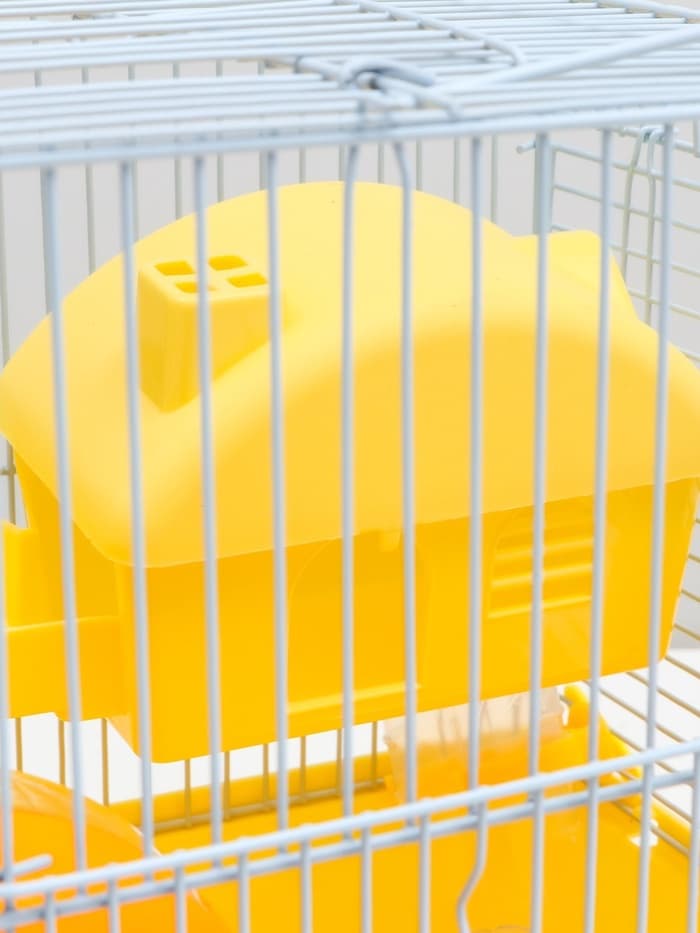Клетка для грызунов «Пижон», 27×21×26 с. укомплектованная, жёлтая