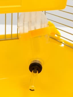 Клетка для грызунов «Пижон», 27×21×26 с. укомплектованная, жёлтая