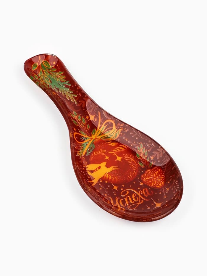 Подставка под ложку новогодняя «Успеха», 21.4×7.5 см