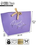 Пакет подарочный, упаковка, «Present», 30×27.5×12 см