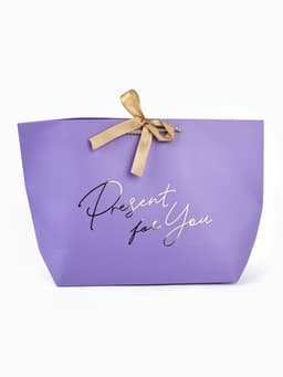 Пакет подарочный, упаковка, «Present», 30×27.5×12 см