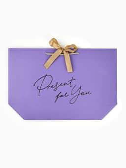 Пакет подарочный, упаковка, «Present», 30×27.5×12 см