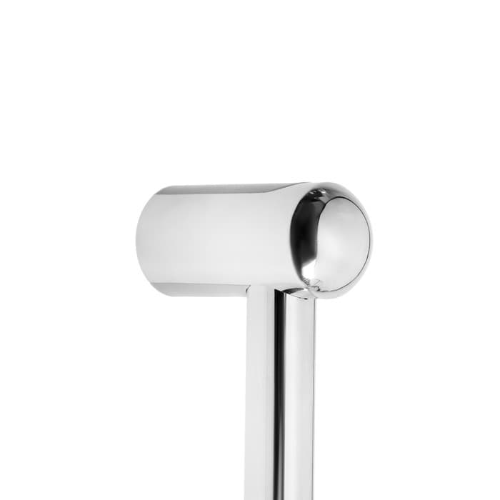 Душевая лейка со шлангом, стойкой, мыльницей и держателем, крепеж в комплекте.