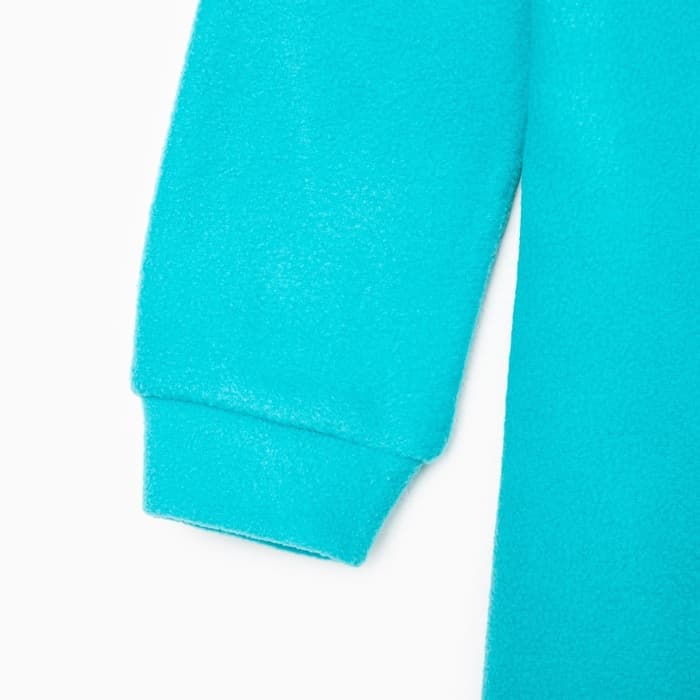 Комбинезон флисовый детский MINAKU, бирюзовый, размер 92-98 см