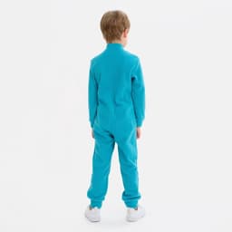 Комбинезон флисовый детский MINAKU, бирюзовый, размер 98-104 см
