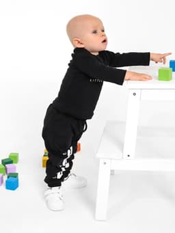 Лонгслив «Крошка Я» Little Boss, рост 62-68 см, цвет чёрный