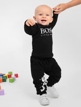 Лонгслив «Крошка Я» Little Boss, рост 74-80 см, цвет чёрный