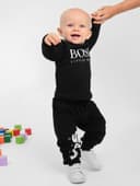 Лонгслив «Крошка Я» Little Boss, рост 74-80 см, цвет чёрный