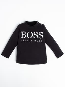 Лонгслив «Крошка Я» Little Boss, рост 74-80 см, цвет чёрный