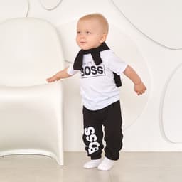 Футболка детская Крошка Я «Little Boss», рост 62-68 см, цвет белый