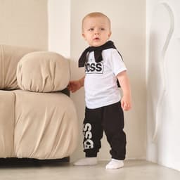 Футболка детская Крошка Я «Little Boss», рост 62-68 см, цвет белый