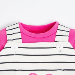 Комплект для девочки (боди, комбинезон) «Крошка Я» Love, рост 62-68 см