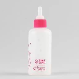 Набор для вскармливания «Пушистое счастье» для котят, 60 мл, с 4 сосками и ёршиком