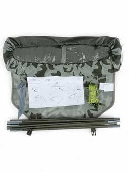 Палатка туристическая 3-местная maclay fisht sme 3, 205×180×120 см, трекинговая, однослойная, цвет камуфляж