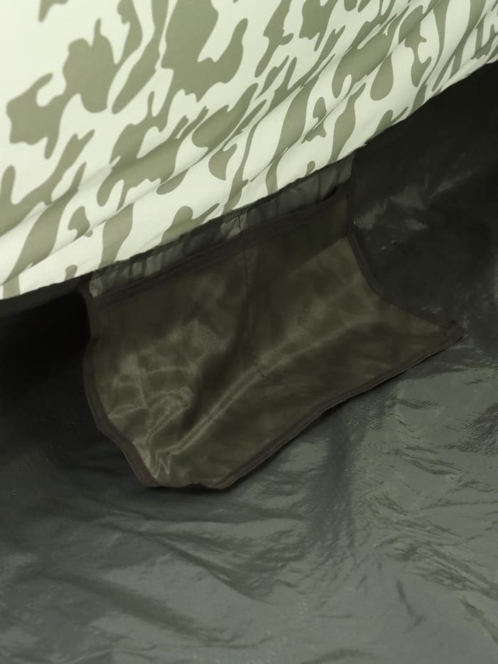 Палатка туристическая 3-местная maclay fisht sme 3, 205×180×120 см, трекинговая, однослойная, цвет камуфляж