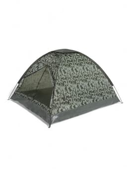 Палатка туристическая 3-местная maclay fisht sme 3, 205×180×120 см, трекинговая, однослойная, цвет камуфляж