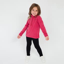 Леггинсы термо для девочки, чёрное, рост 98-104 см