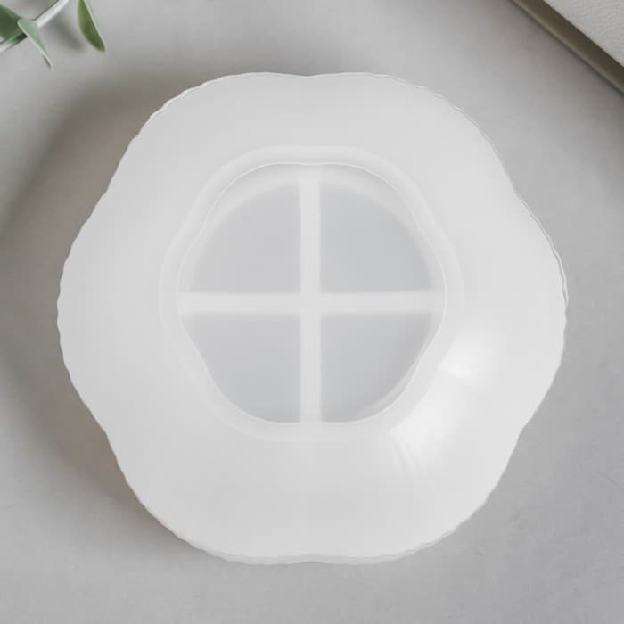 Молд силиконовый «Подсвечник бутон» 9×9×4.5 см