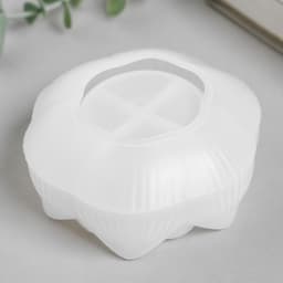 Молд силиконовый «Подсвечник бутон» 9×9×4.5 см