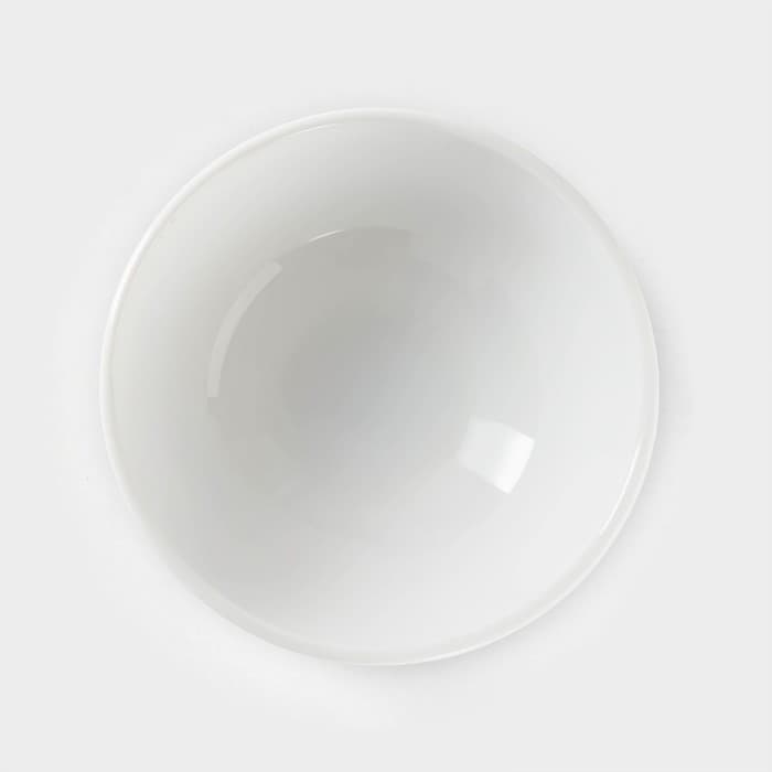 Салатники Avvir «Дива», набор 7 шт.: 6 шт.: d=11 см, 1 шт.: d=20 см, стеклокерамика, белые