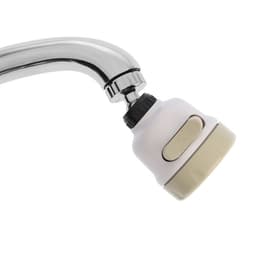 Аэратор ZEIN, с регулировкой потока, сетка из нержавейки, 3 режима, пластик, белый