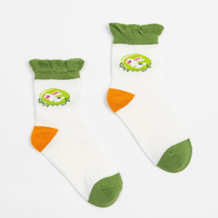 Носки детские MINAKU «Зайка», размер 12-14 см