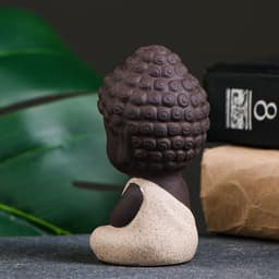 Фигурка керамика TAKE IT EASY «Кудрявый Будда», 5×9 см, МИКС