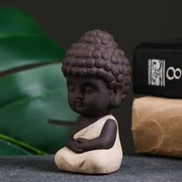 Фигурка керамика TAKE IT EASY «Кудрявый Будда», 5×9 см, МИКС