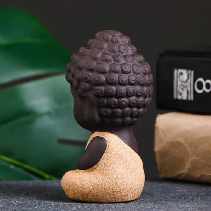 Фигурка керамика TAKE IT EASY «Кудрявый Будда», 5×9 см, МИКС