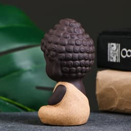 Фигурка керамика TAKE IT EASY «Кудрявый Будда», 5×9 см, МИКС