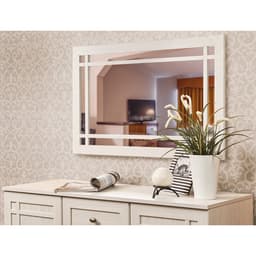 Зеркало интерьерное навесное Sherlock 7, 599×16×942 мм, цвет ясень анкор светлый