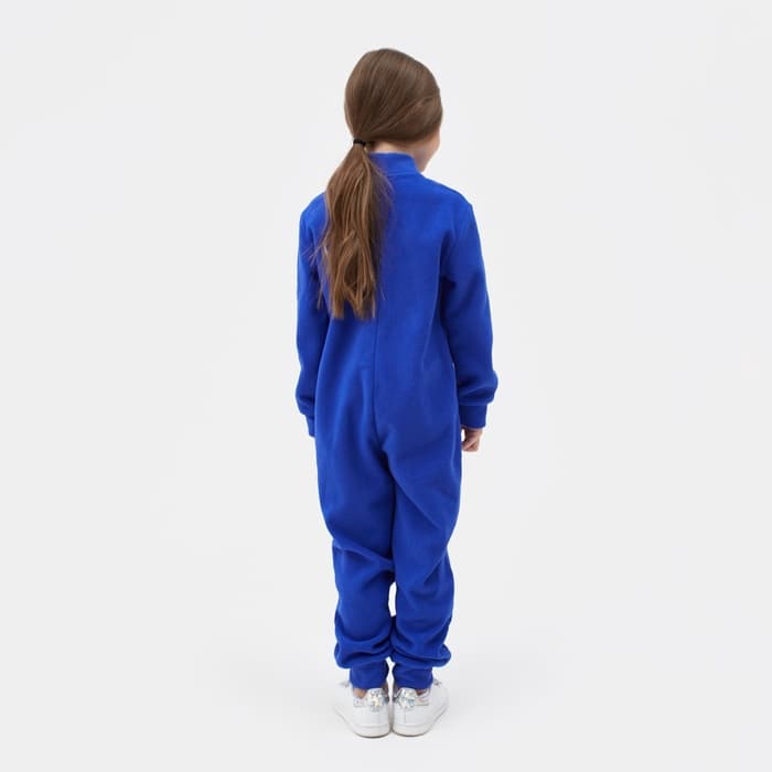 Комбинезон флисовый детский MINAKU, синий, рост 104-110 см