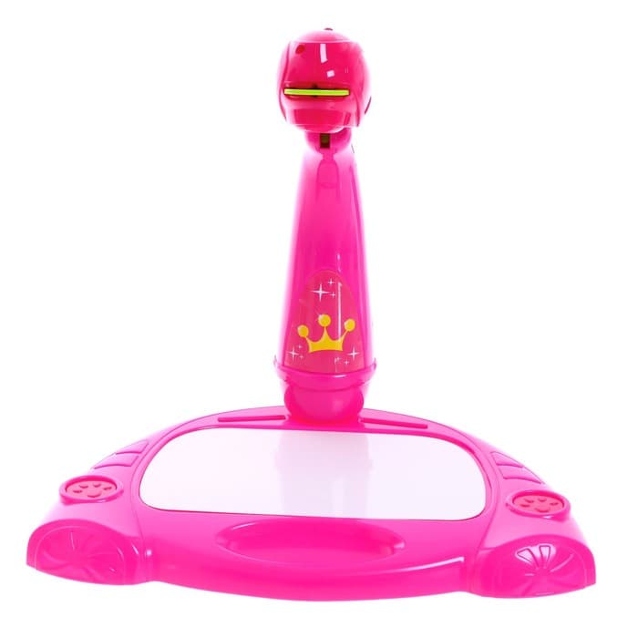 Проектор-лампа для рисования ZABIAKA «Принцесса», 3 в 1, 36 картинок, альбом, 12 фломастеров