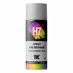 Грунт кислотный наполняющий H7, серый, аэрозоль, 520 мл