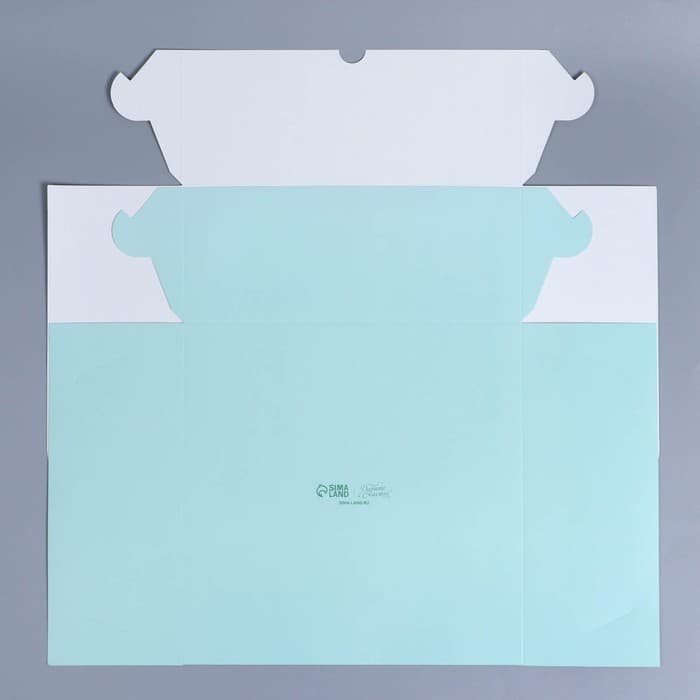 Коробка складная на 9 капкейков с окном «Счастливого Нового года», 25×25×10 см