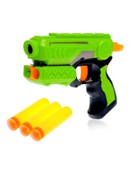 Пистолет «Меткий стрелок», стреляет мягкими пулями, цвета МИКС