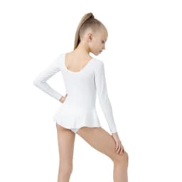 Купальник для гимнастики и танцев Grace Dance, размер 30, белый