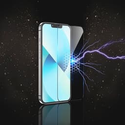 Защитное стекло Hoco A27, для iPhone 13 mini, анти отпечатки, анти царапины, чёрное