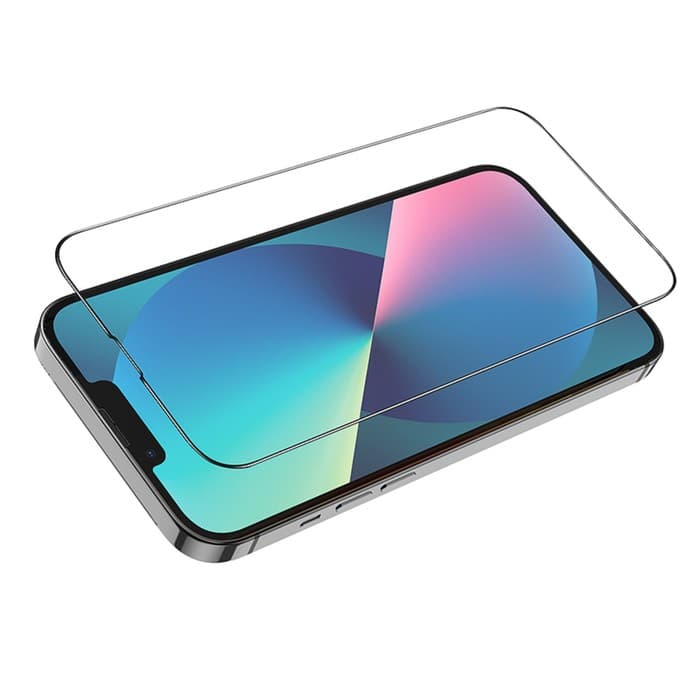 Защитное стекло Hoco A27, для iPhone 13 Pro Max, анти отпечатки, анти царапины, чёрное