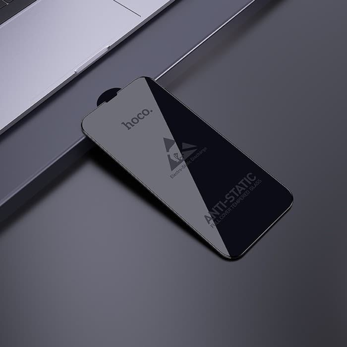 Защитное стекло Hoco A27, для iPhone 13 Pro Max, анти отпечатки, анти царапины, чёрное