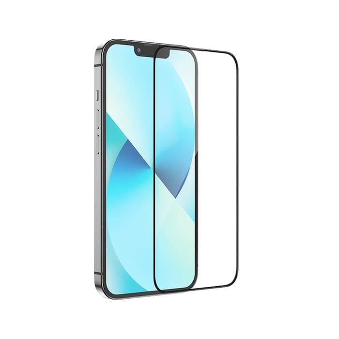 Защитное стекло Hoco A26, для iPhone 13 Pro Max, с защитной сеткой для микрофона, чёрное