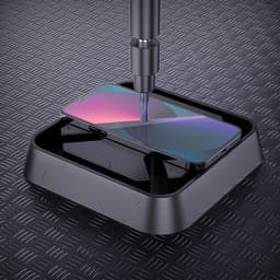 Защитное стекло Hoco A26, для iPhone 13 Pro Max, с защитной сеткой для микрофона, чёрное