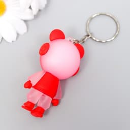 Брелок для ключей на кольце «Игровая космо-мышь», резина, 1.7×2.8×5.5 см, МИКС