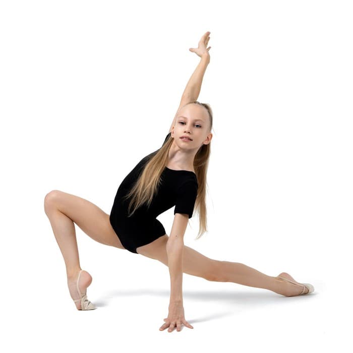 Купальник для гимнастики и танцев Grace Dance, р. 28, чёрный
