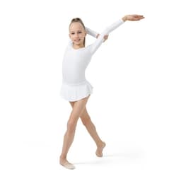 Купальник для гимнастики и танцев Grace Dance, размер 34, белый
