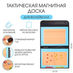 Тактическая магнитная доска для волейбола, 54×32 см