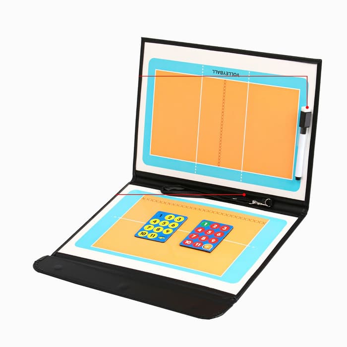 Тактическая магнитная доска для волейбола, 54×32 см