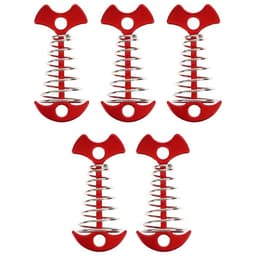 Колышек maclay для палатки, с пружиной, красный