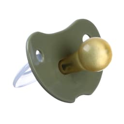 Соска - пустышка латексная классическая «Облачко», от 3 мес., зелёная